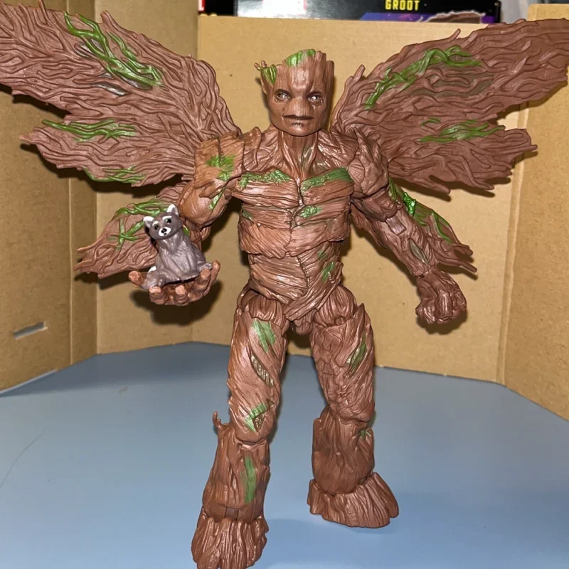 

15cm Marvel Legends Series Groot In Stock The Avengers Guardians The Galaxy Vol. 3 Action Figure 6 Inch Collectible Toy Gift