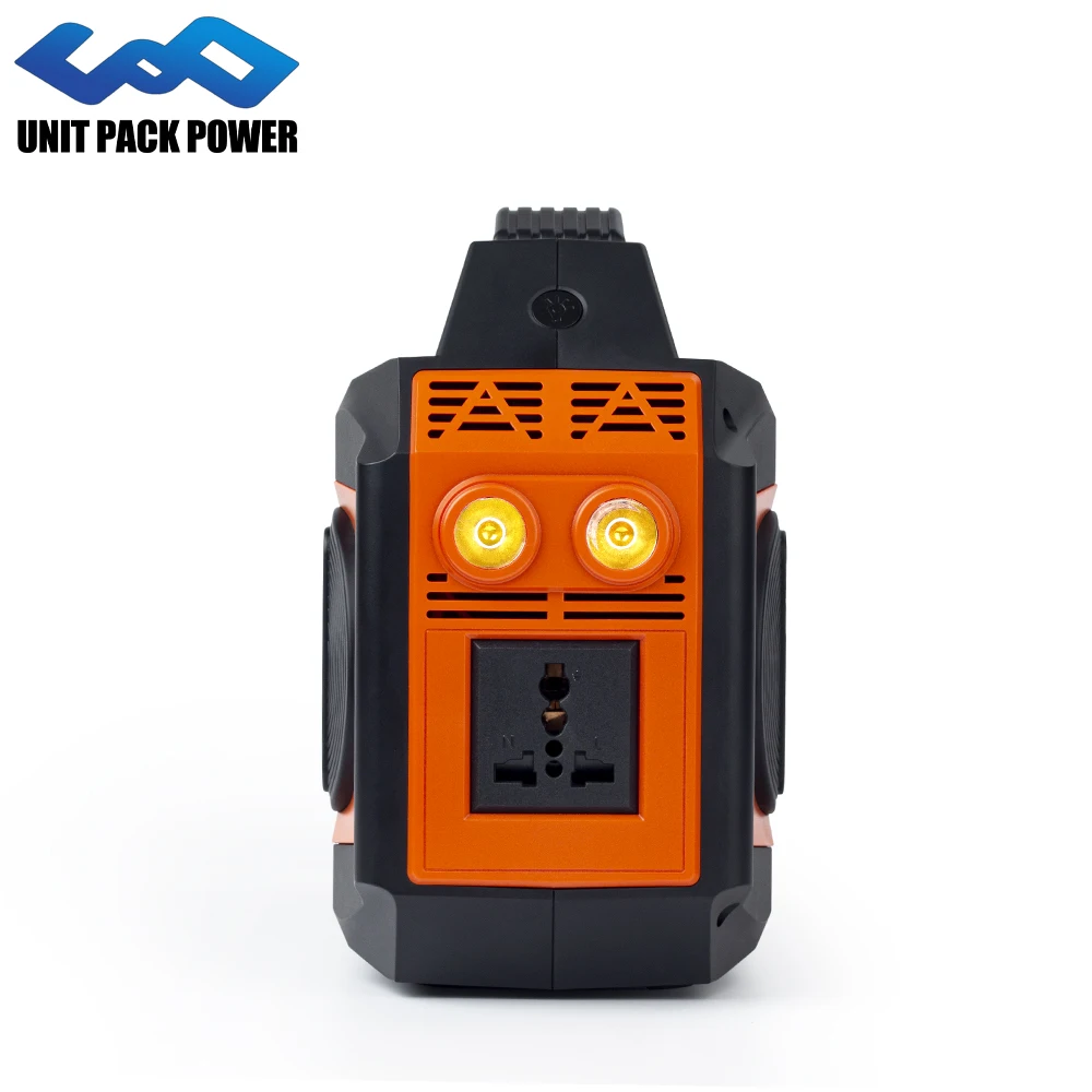 220V Solar Power Bank 407wh 500W Energy System 110000mAh 3.7V Portable Lithium Portable Power Bank For Camping