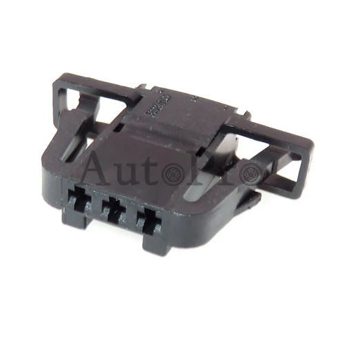 Imagen 2 del producto Conector de carcasa de plástico de repuesto para coche, arnés de cables de luces traseras automáticas, enchufe sin sellado para VW, 3 agujeros, 3B0972703, 1 Juego