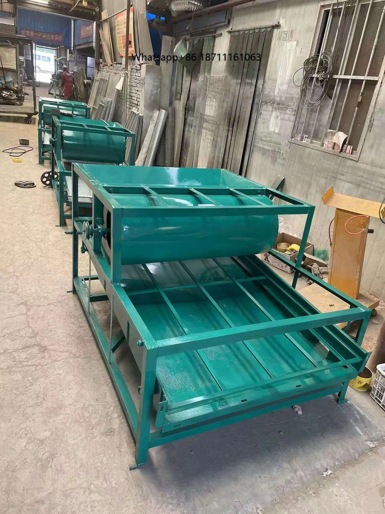 Multi-Layer Screen Seeds Cleaning Machine Grain Cleaner Grain Screening Machine Vibrating Sieve Machine for Corn Peanut Sesame