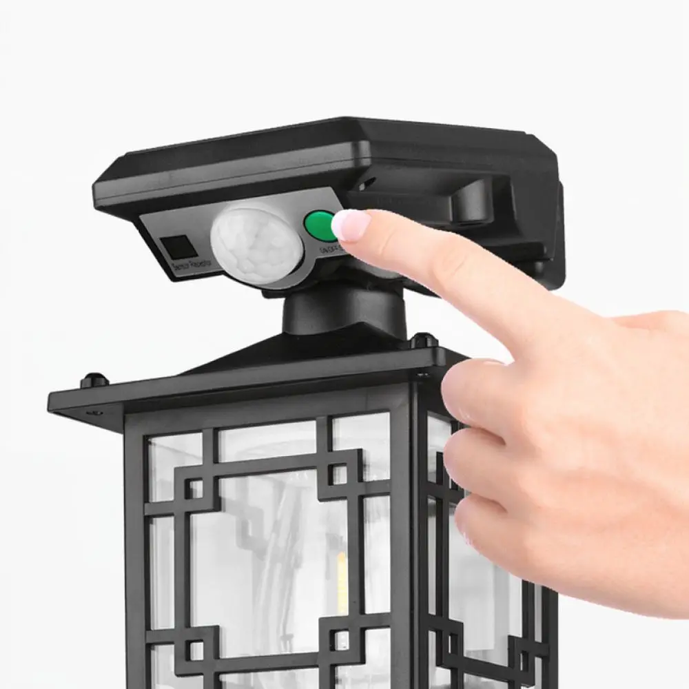 Split Solar Wall Light Outdoor Waterproof Garden Motion Sensor Lamp Remote Control Energy Saving Modern Security Lighting