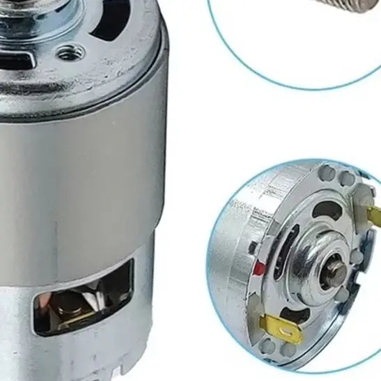 21V DC Motor For Rotor Metal Replacement Part For Battery Grass Trimmer Brush Cutting Machine Power Tool Accessories