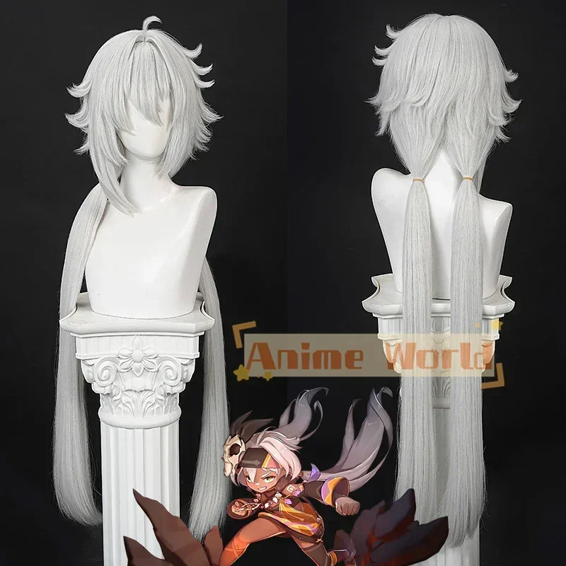 

Genshin Impact Iansan Косплей Парик Синтетические волосы Хэллоуин Рождество Новый год Cos парик