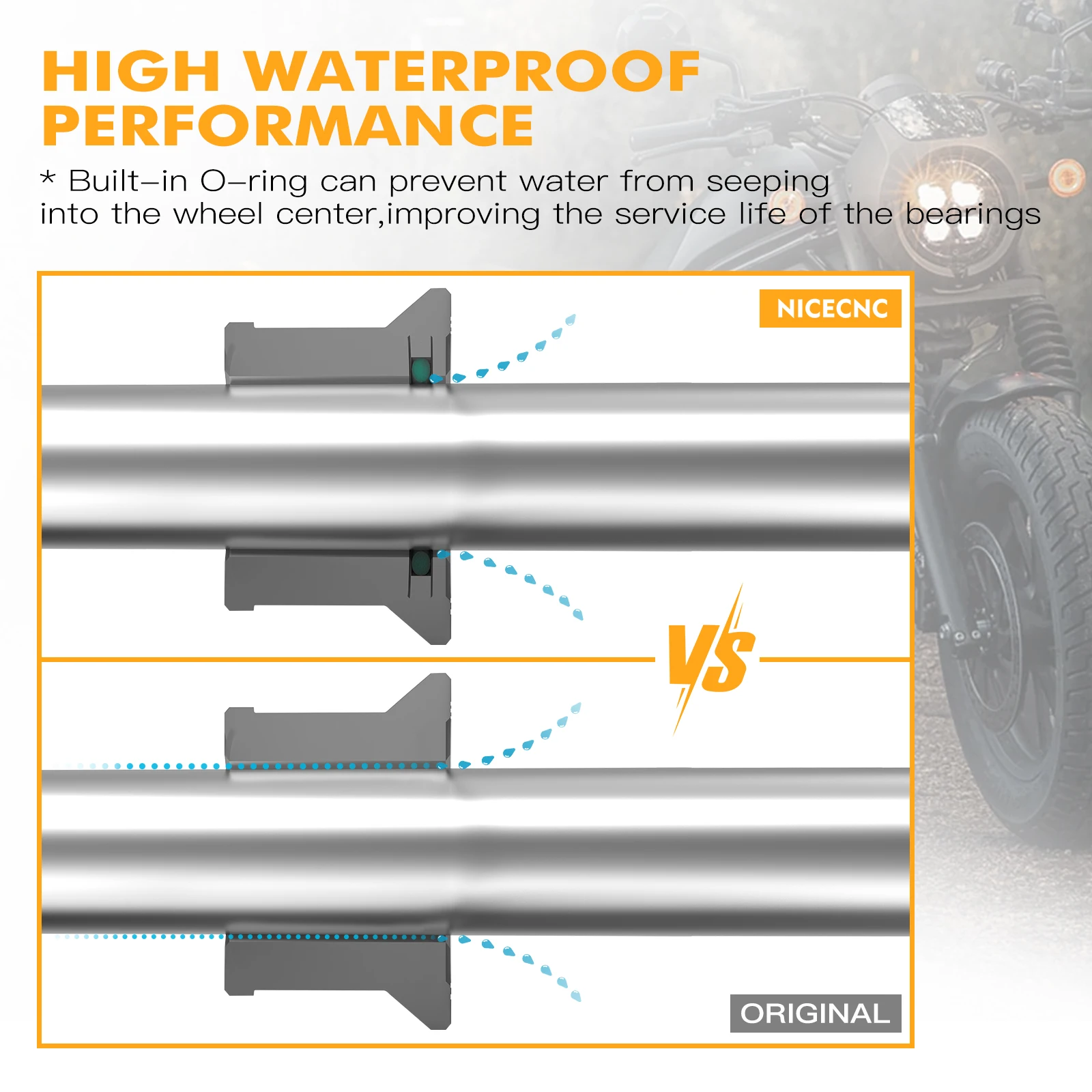 NICECNC ホンダ CRF250R CRF450R CRF450X 2005-2023 CRF 250RX 450RX 450RL 450RWE 450L 後輪スペーサーハブカラー O リング