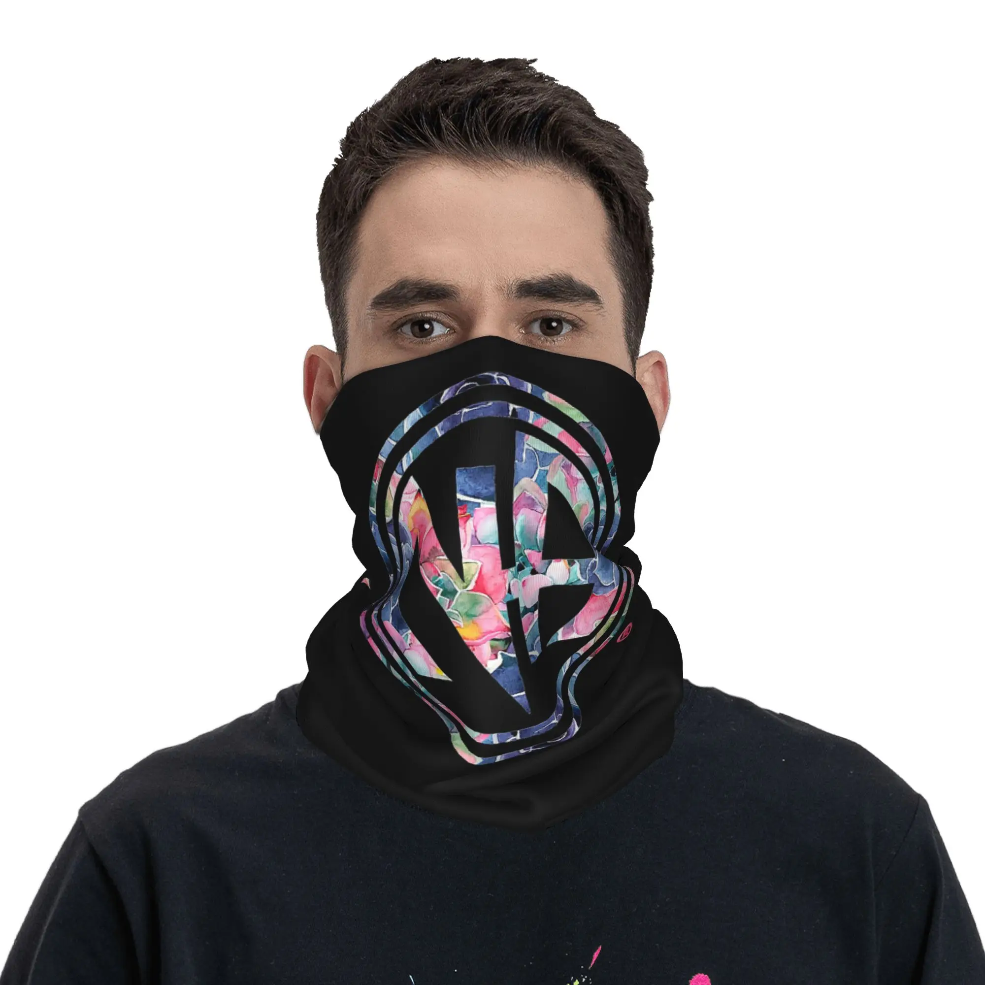 

Colorful NA Symbols and Logos Narcotics Anonymous Bandana Neck Cover Printed Face Scarf Headwear Hiking Fishing Unisex Adult