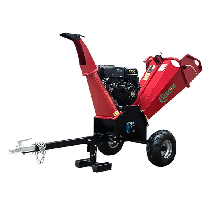 

Large Capacity Efficient Convenient Mobile Ga soline Engine Wood Chipper Forestry Machinery Wood Chipper Shredders