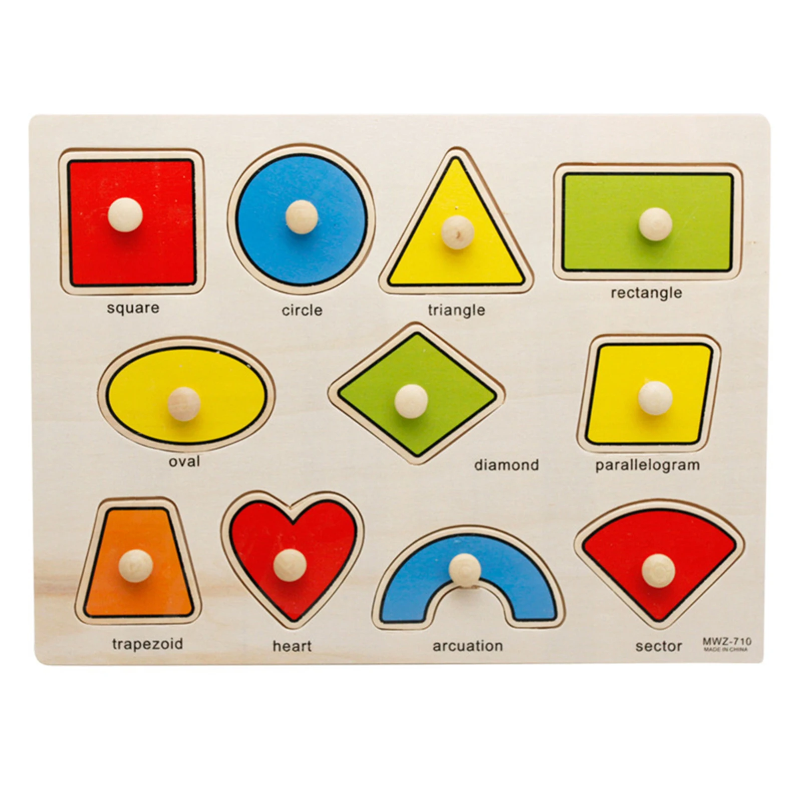 Cartoon Puzzle Toy Preschool Toy Early Cognitive Enlightenment Educational Toy
