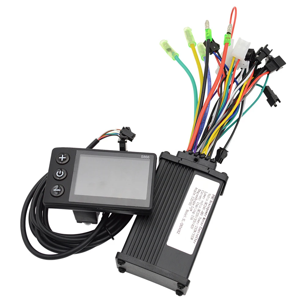 

Electric Bicycle Parts 24V 36V 48V Controller Integrated Display Technology Lightweight And Compact Design 360g set