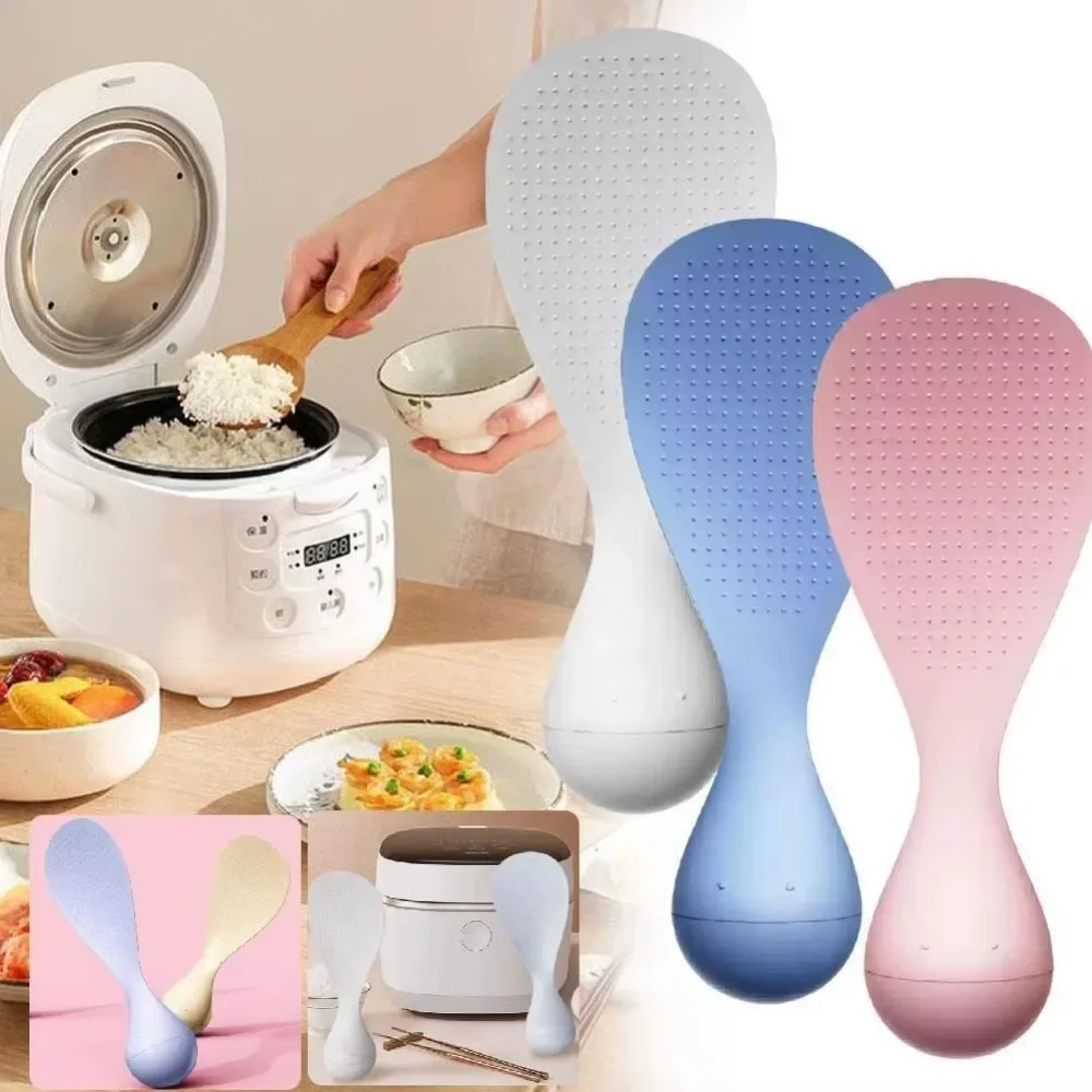 1pcs Anti-Stick Rice SpoonHome Durable Thickened Standing Tumbler Rice Spoon Easy To Clean Rice Shovel Kitchen Tools