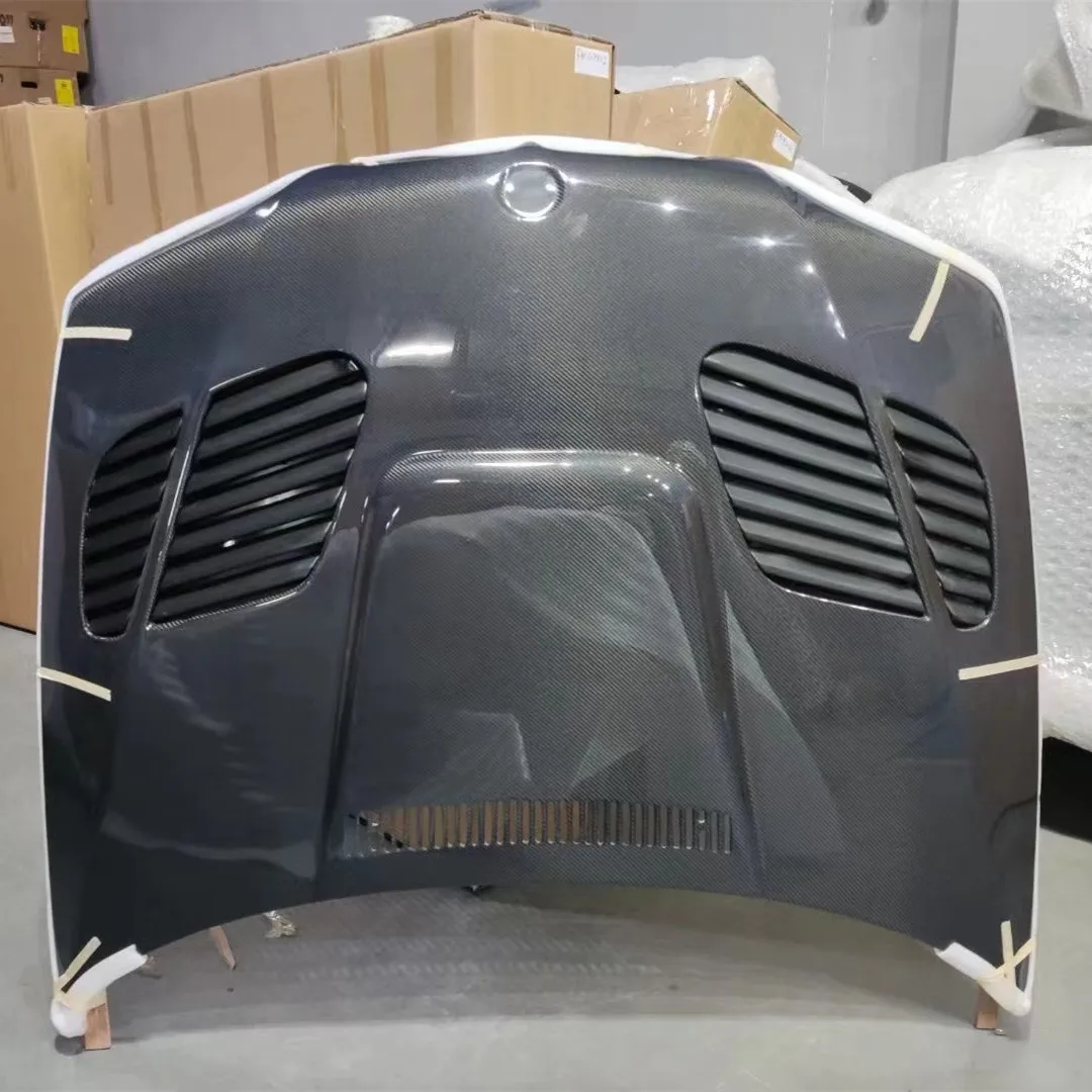 ฝากระโปรงหน้ารถยนต์ คาร์บอนไฟเบอร์ สำหรับรถยนต์ซีรีส์ 3 รุ่น E46 M3 ปี 1996-2004 แบบสองประตู ทำจากคาร์บอนไฟเบอร์แท้ ชิ้นส่วนตัวถังรถยนต์