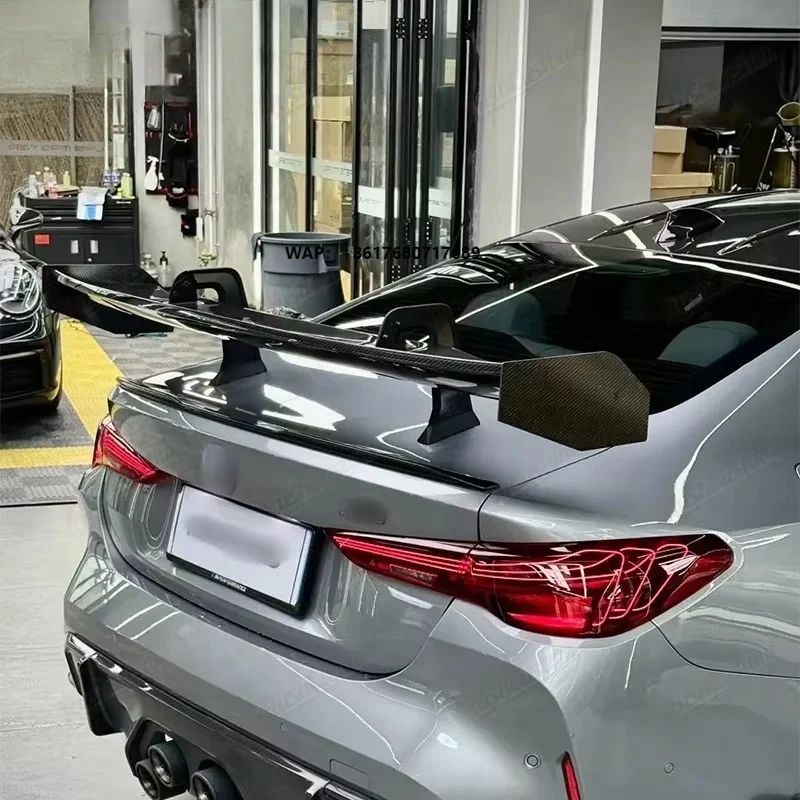 Gooseneck Style Dry Carbon Fiber Rear Wing for  G8X G82 G42 G26 Racing Aerodynamic Spoiler Performance Exterior Upgrade