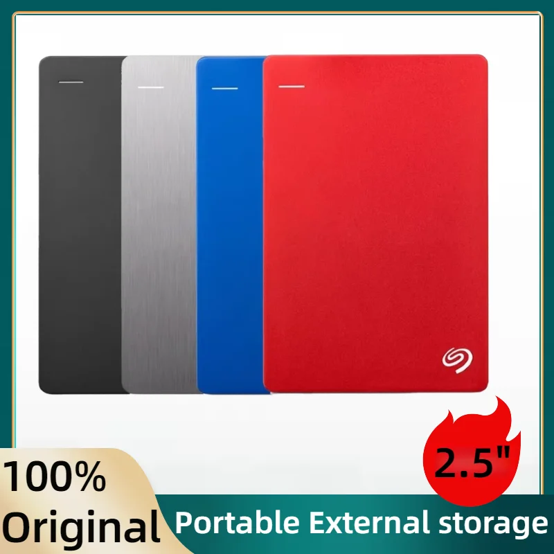 Disco Duro Externo OEM para Seagate Backup Plus Slim USB 3.0 DASKA HDD de 2.5 Pulgadas, Almacenamiento de Datos Portátil