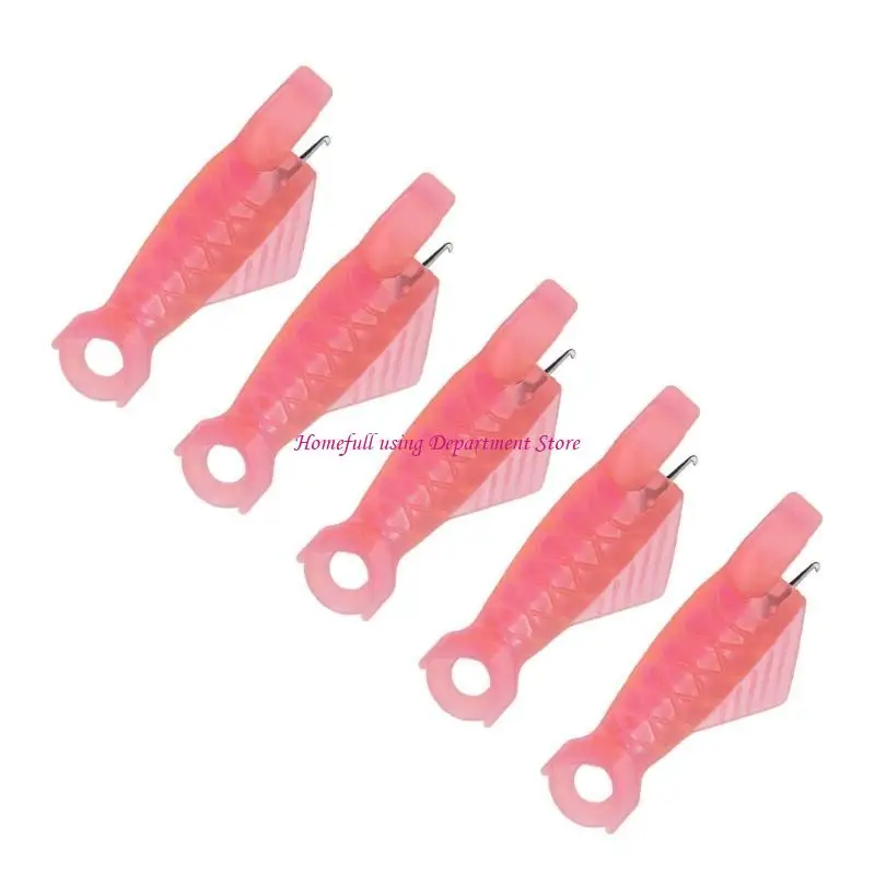 5PCS Fish Mouth Sewing Threading Aids Portable Portable Enhances Sight Assistance Tool for Fabric Art Projects