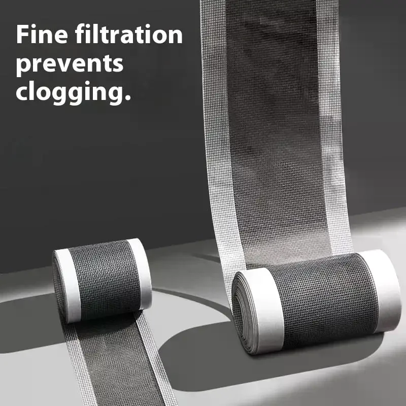 

Self-Adhesive Floor Drain Stickers Cutable Shower Drain Hair Catcher Disposable Mesh Sink Strainer Filter Screen Sticker