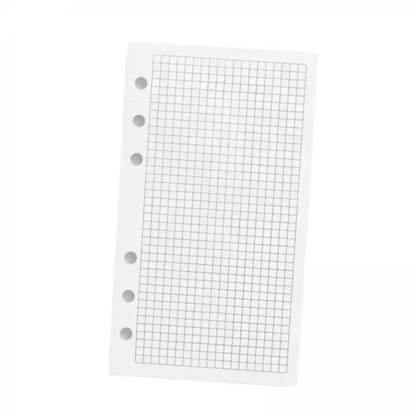 2-5pack A6 Refill Paper Thick Journal Inserts for Journals A6 Binder Meeting
