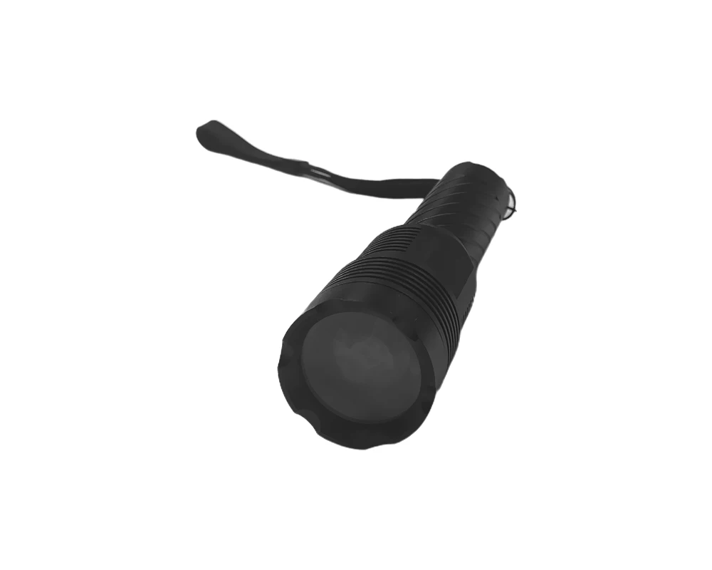 

Portable White Light Flashlight: Extremely Bright And Long Battery Life, With A Night Illumination Range Of About 1km