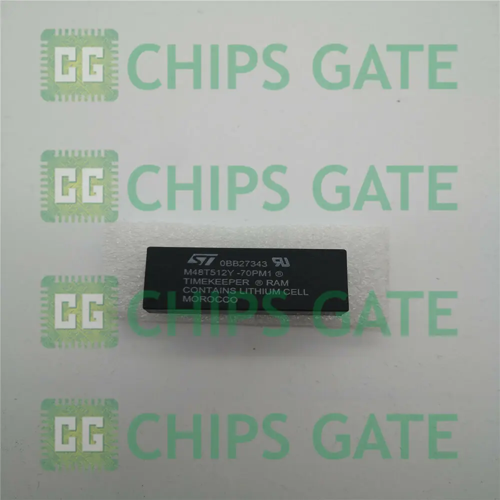 

1PCS NEW ST M48T512Y-70PM1 DIP-32,3.3V-5V 4 Mbit 512Kb x8