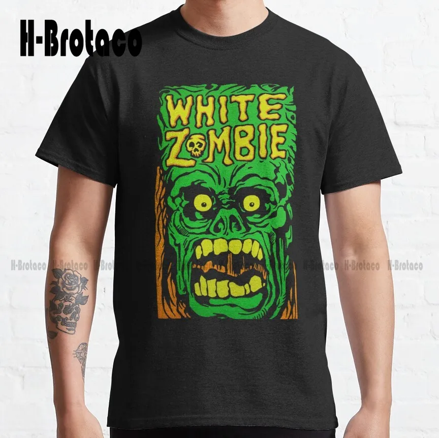 White Zombie Classic T-Shirt Tshirt Ruler High Quality Cute Elegant Lovely Kawaii Cartoon Sweet Cotton Tee Shirts Xs-5Xl Unisex