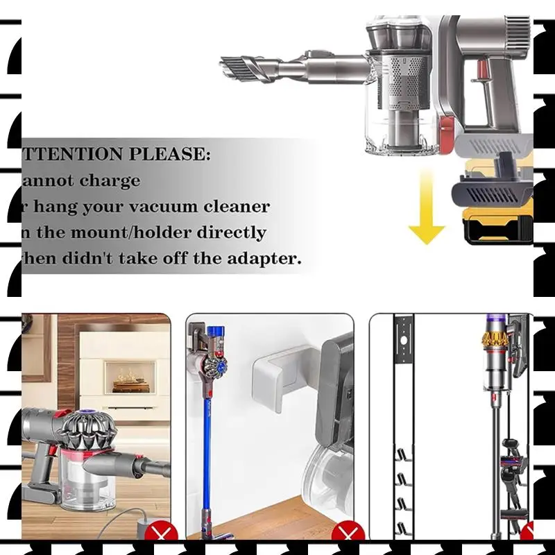 

A44U DW31A Battery Adapter For 20V Li- Battery To For Dyson Type A DC31 DC35 DC34 Battery Vacuum Cleaner Tool Easy Ins