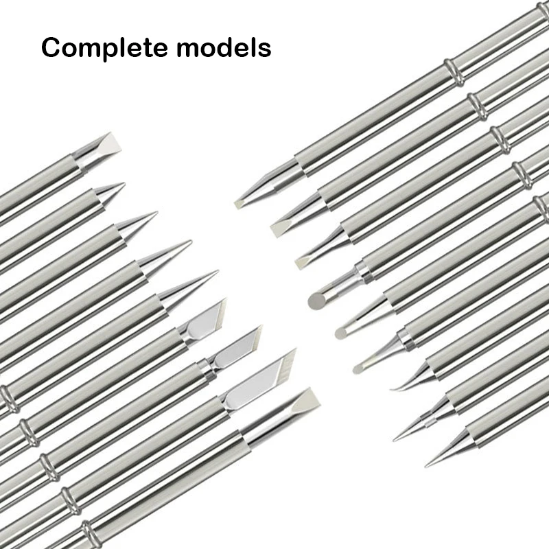 Newest T12 Electric Soldering Iron Tips T12-K B2 BC1 BC2 BC3 BL ILS JL02 D24 DL32 KF For Hakko fx951 DIY Soldering Station Kits