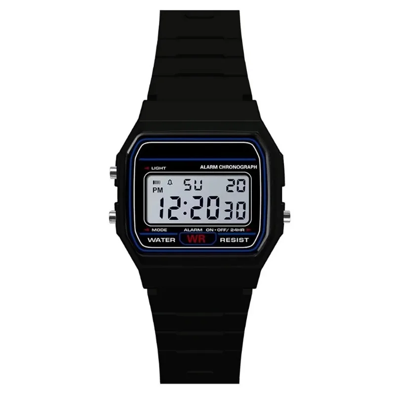 Luxuriöse Herren-Armbanduhr, analog, digital, Militär, Sportuhr, LED, wasserdicht, für Kinder und Frauen mit Armbandalarm – Detail 6
