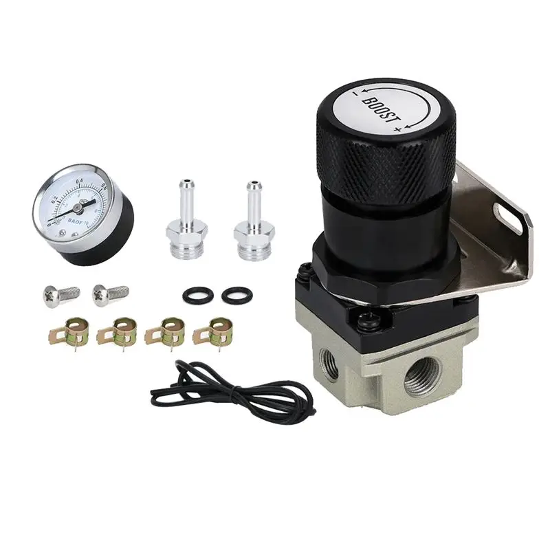 

Универсальный ручной контроллер давления наддува A73Q-T2 (1-150 PSI) для SR20DET, черный