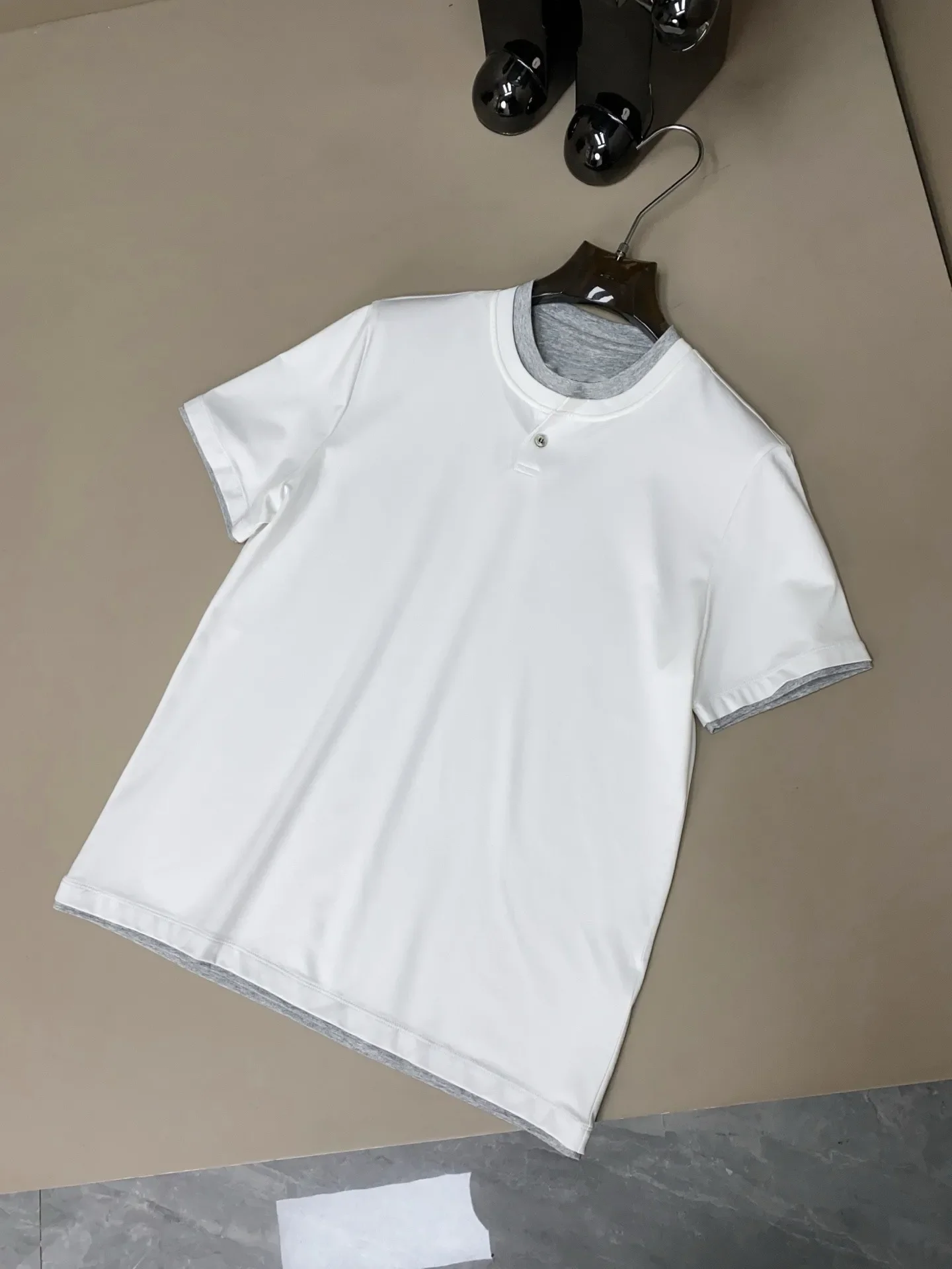 BC Old Money Wind Summer Cotton Crew Neck Men's Casual Short Sleeve T-Shirt