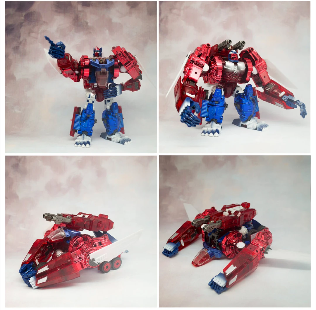 TransArt Toys BWM-05R BWM05R BWM-05 BWM-05B Flame Guardian Versione rossa Primal Prime Optimus Changer Action Figure