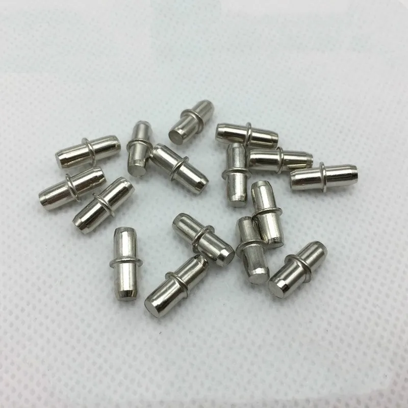 32 pcs Iron Cabinet Pegs, Sturdy Load Bearing for Cabinet Shelving, Compact Peg Design great for Wardrobe Shelf Support