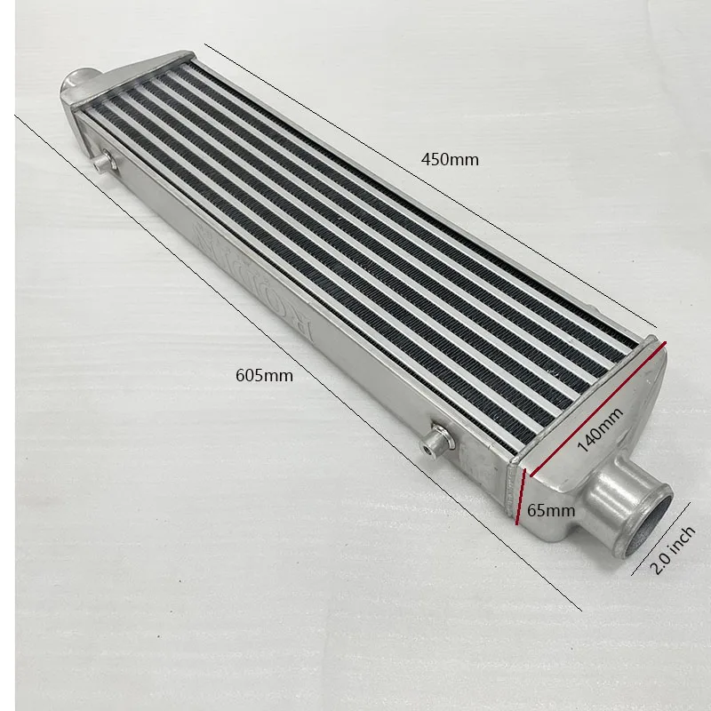 Front Mount intercooler Universele Turbo Intercooler voor Audi Jetta Inlaat 2.5"/65mm OD=2/2.5/3.0 inch voor BMW voor VW voor Golf