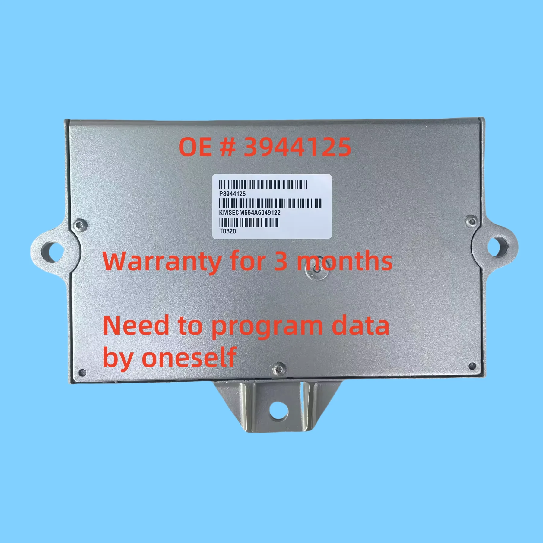 

high quality 3944125 ECU Excavator Electronic Control Module ECM QSB5.9 Controller Board Diesel Engine Parts