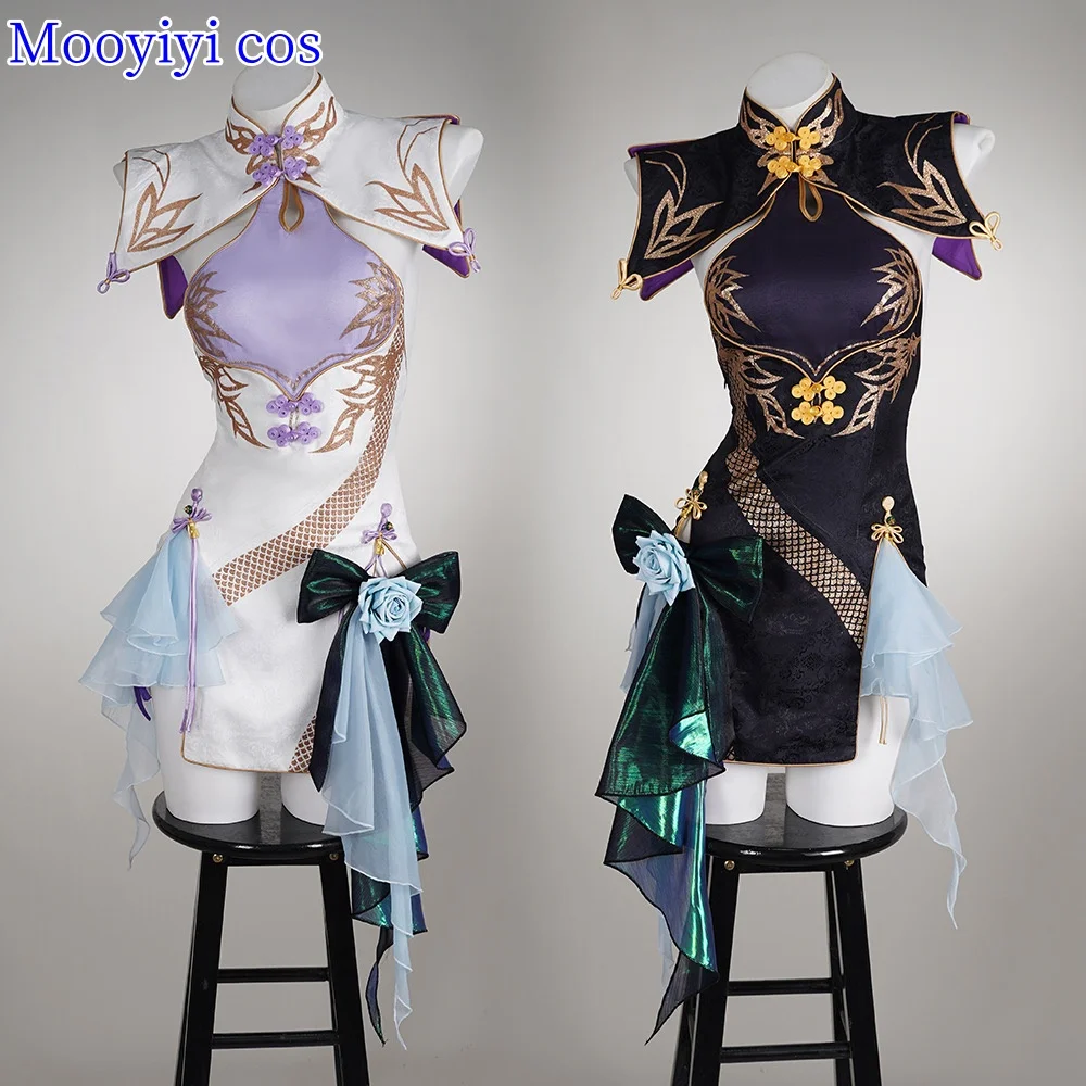

Fairy Knight Lancelot Cosplay Costume for Halloween Christmas Role Playing Party Comic Game Fate Newly S-XL cheongsam