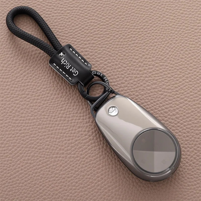 Fit For Nio El6 El8 Et5 Et5 Touring Et7 Es7 Ec7 Firefly Car Key Case Cover Shell Keychain Car Modification