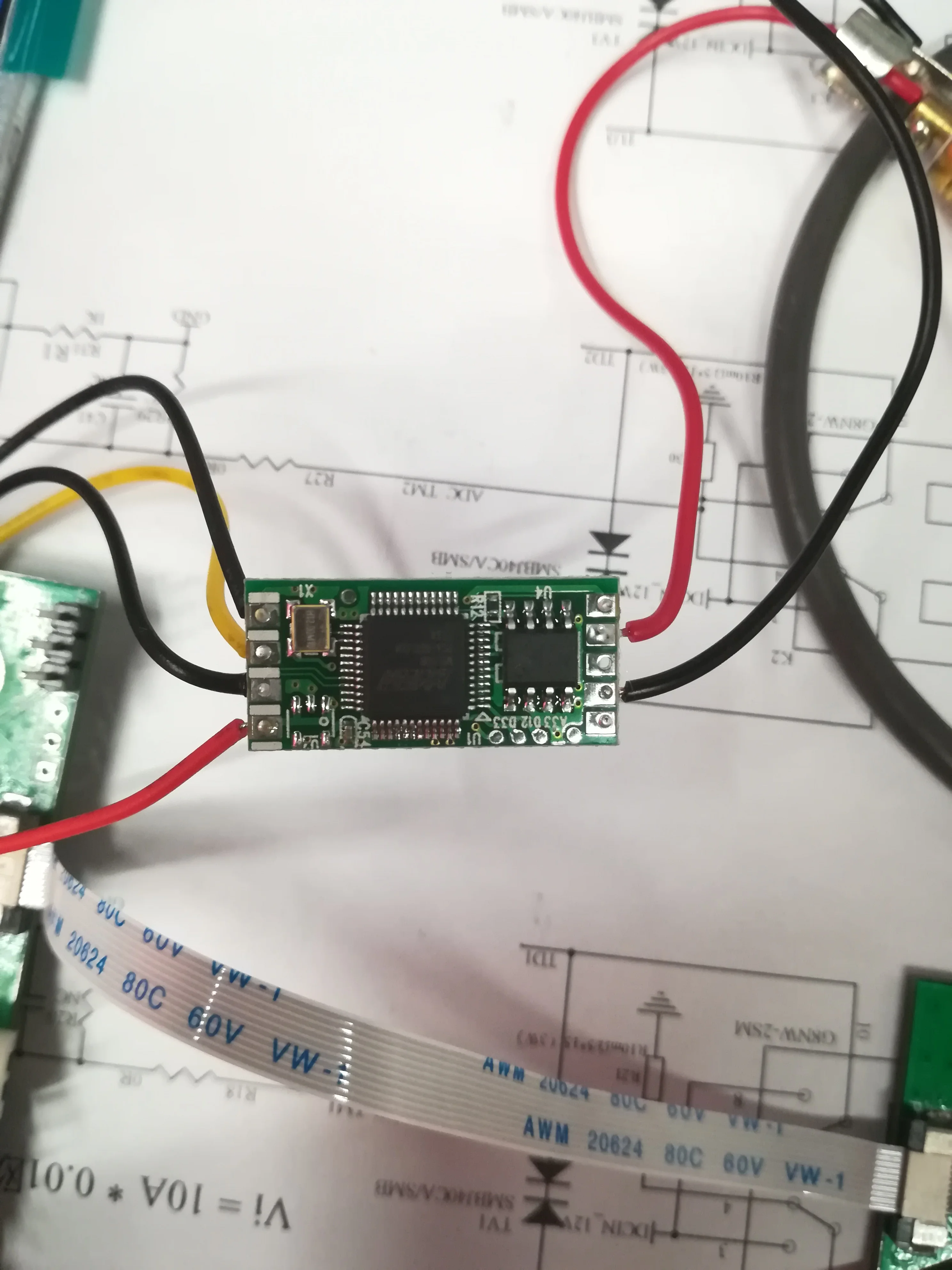 CVBS Analog Ke USB Modul Kamera AV Ke USB Membalikkan Adaptor Video Kamera Video