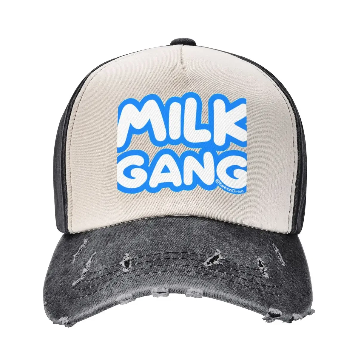 Milk Gang Baseball Cap Horse Hat dad hat Sunscreen Women's Golf Wear Men's