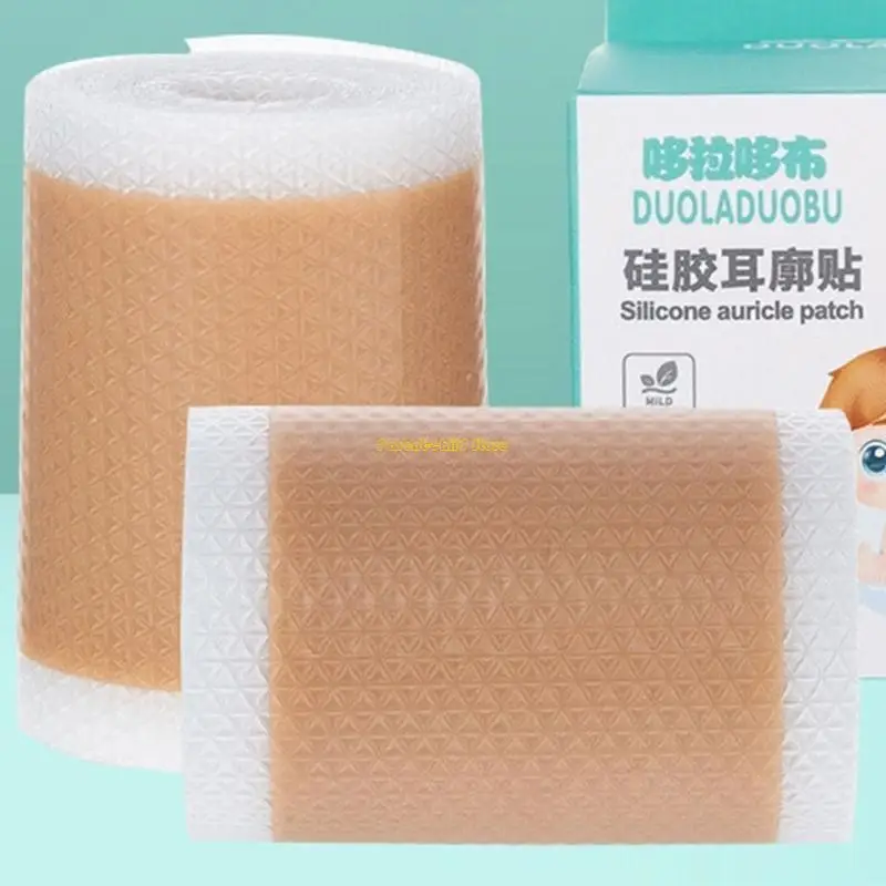 Adesivos corretores ouvido silicone adequados para a pele WXTD para recém-nascidos