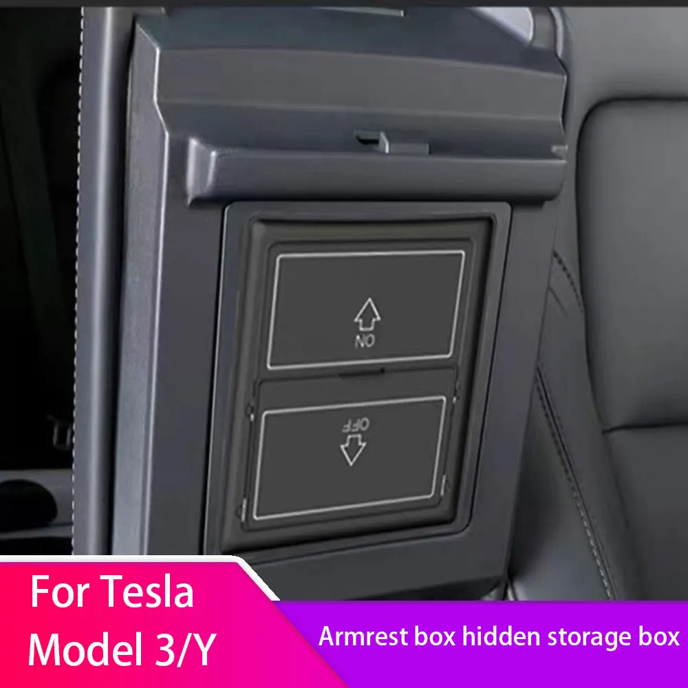

Для Tesla Model 3Y 2017-2023 подлокотник, скрытый ящик для хранения, органайзер для центральной консоли, автомобильный аксессуар, авто держатель