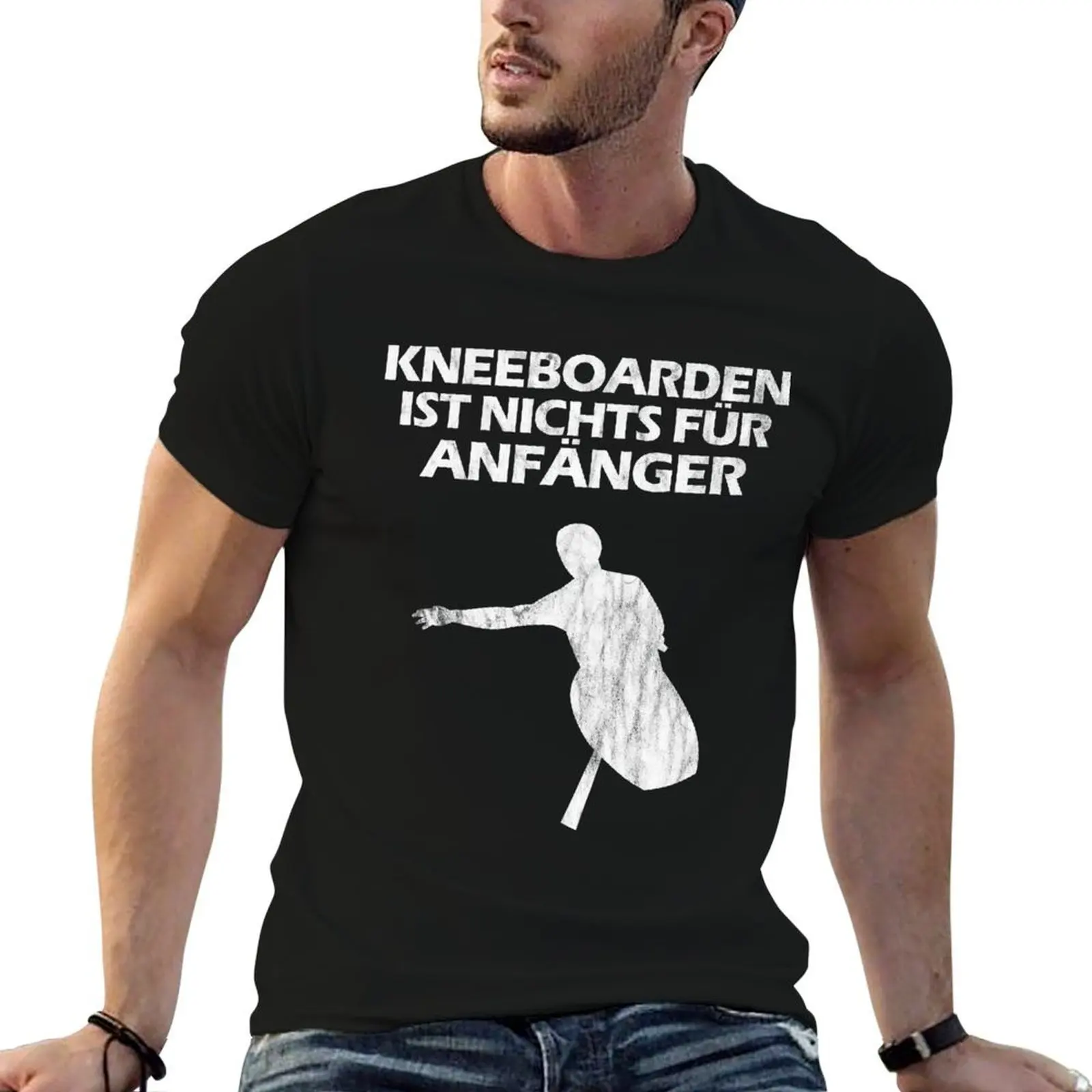 

Kneeboarding is not for beginners T-Shirt t shirt man casual t shirts for man cotton soft man t shirt heavy cotton T-shirt