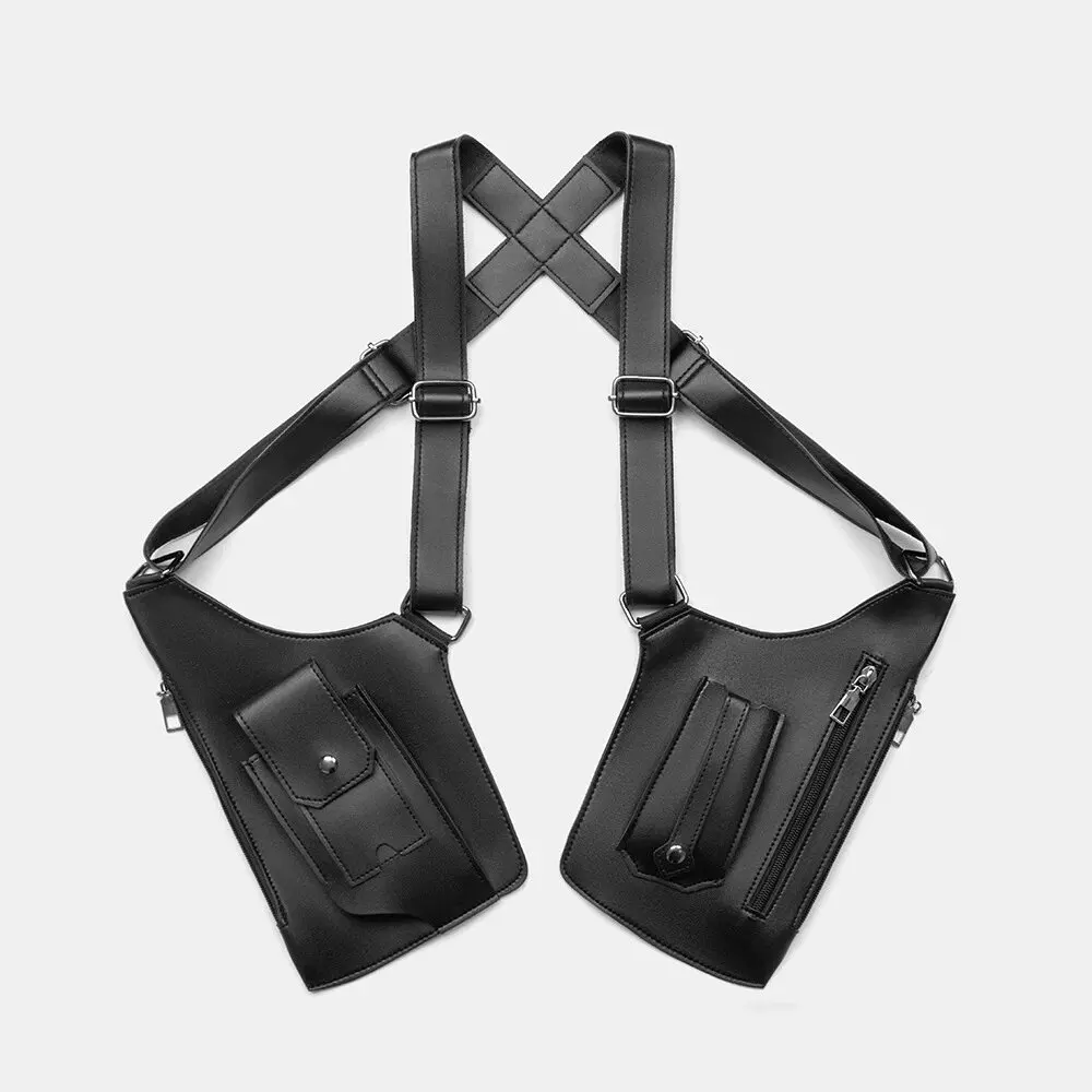 AliExpress NONE Men'S Retro Strap Underarm Bag Multifunctional Outdoor Backpack Cycling Hiking Phone Bag Holiday Gift for Boyfriend Father