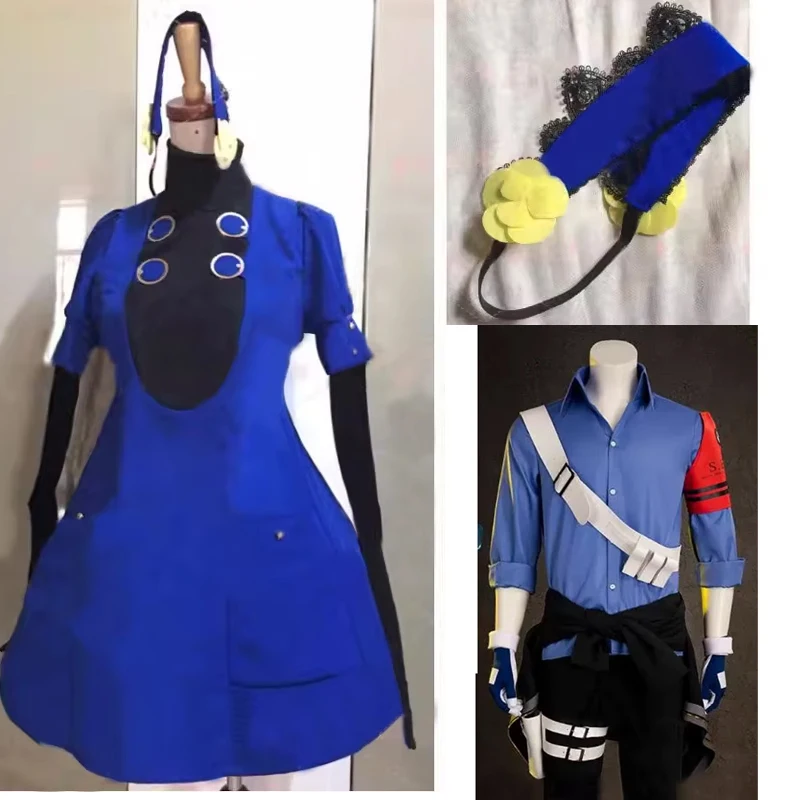 Anime PP5 Reload Lady Lavenza  ‌Iori Junpei‌ Cosplay Costume Clothing CUSTOM MADE