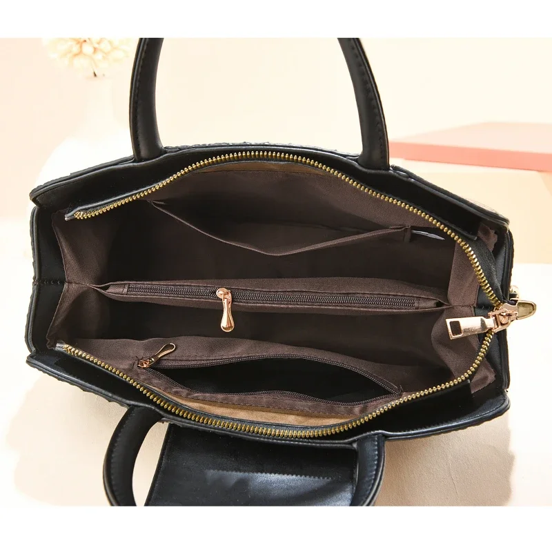 TRAVEASY letnie dorywczo Vintage top-torby z uchwytami dla kobiet moda aligator o dużej pojemności kobiece torby na ramię torby Crossbody