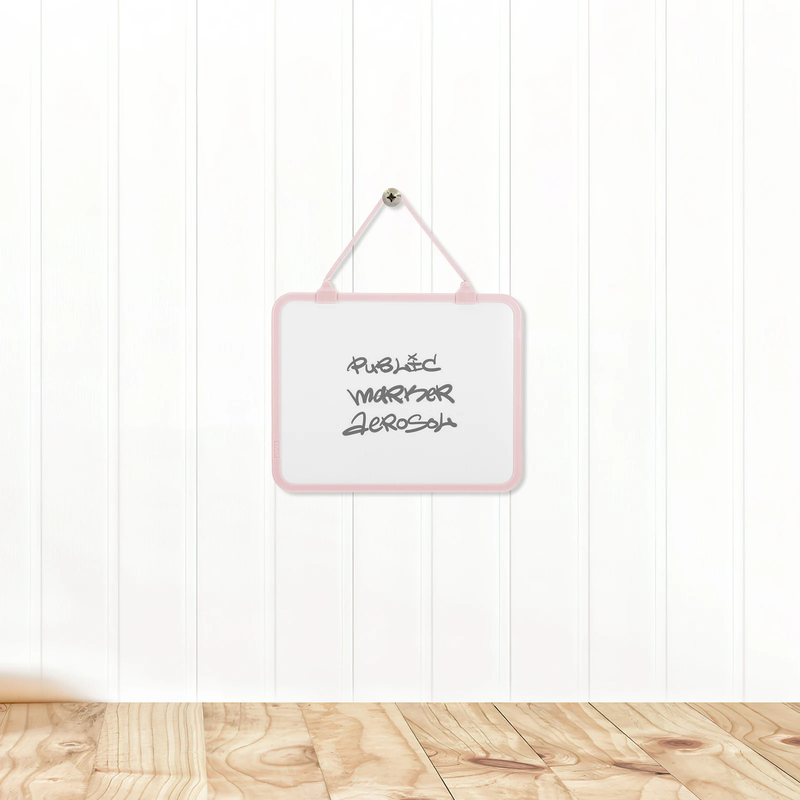 

Removable Hanging Small Whiteboard Erasable Writing Surface for Dorm Room Office Wall Decor Functional Organizer