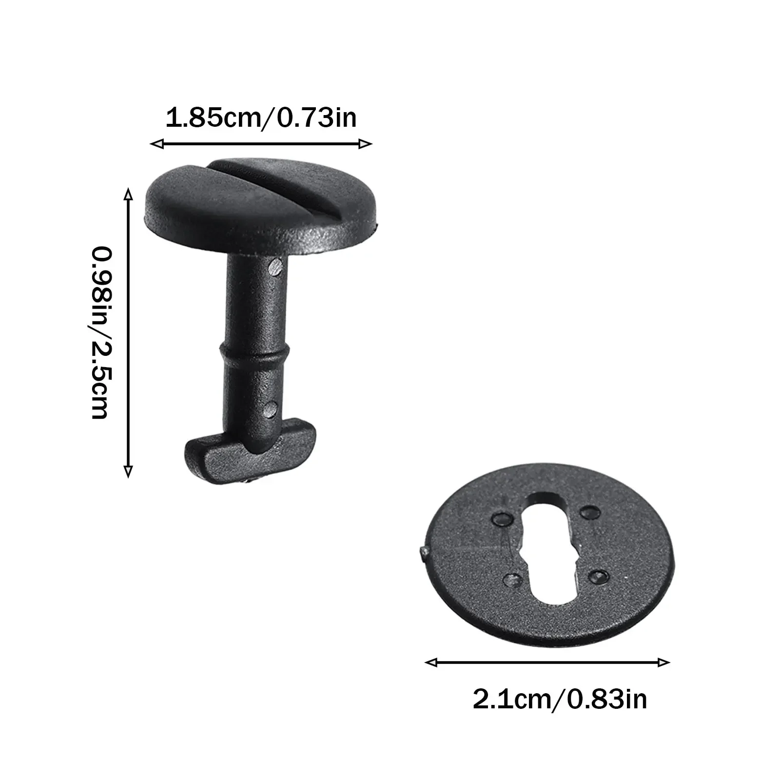 10pcs Floor Carpet Mat Clips Twist Lock Washer For BMW 3 Series E21 E30 E46 E46 E36 5 Series E39 E34 7 Series E32 E34 E38