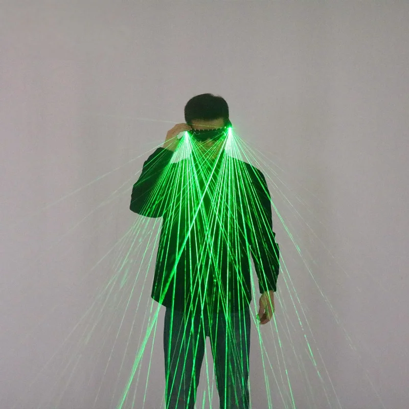 Laser Glasses DJ Beam Portable Eyeglasses Party Stage Light Dancer Show Luminous Costumes Performance Nightclub view 2