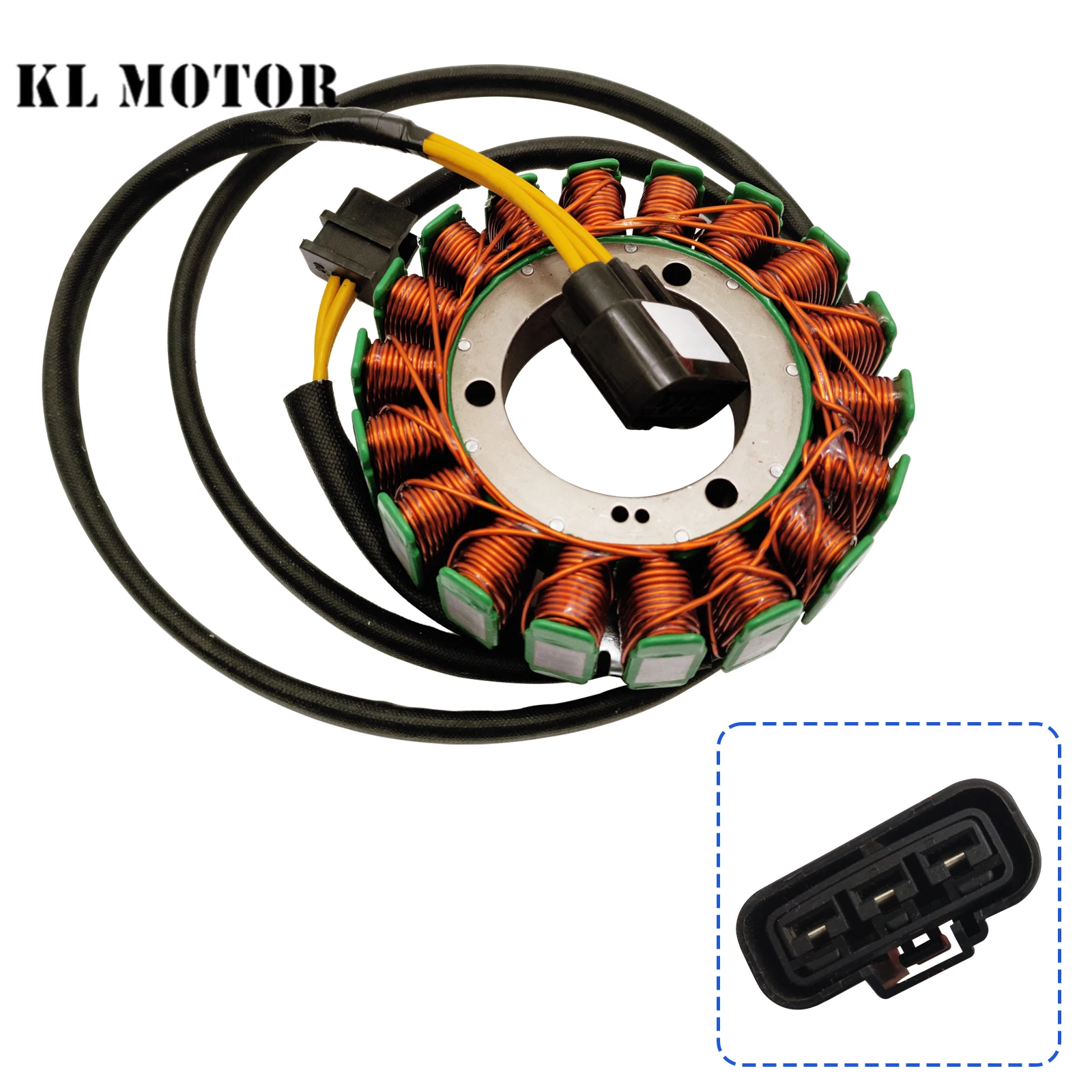 

MAGNETO STATOR-4000 18 Pole Stator Coil For EPS High-Power Long Cable OEM 0800-032000-4000
