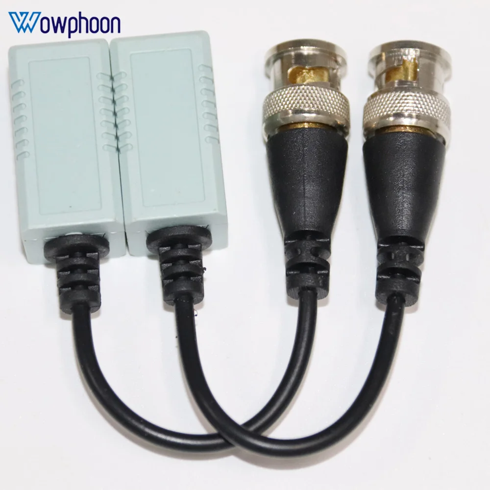 ツイストペアアナログHDトランスミッター,プレスタイプのビデオバラン,高解像度トランシーバー,HD-CVI ahd tvi,10ペア,4 in 1