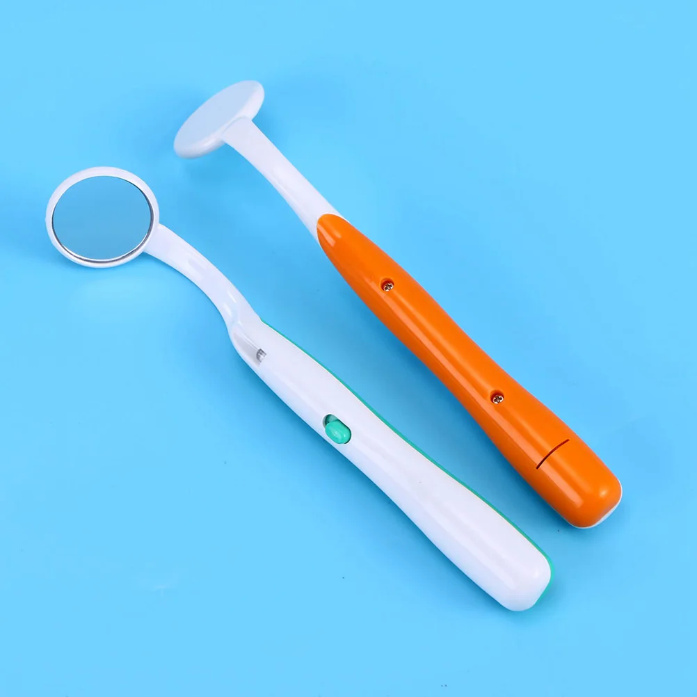 Herramienta Dental para padres, estomatoscopio de diagnóstico, examen Dental LED, espéculo bucal, espejo, cuidado bucal