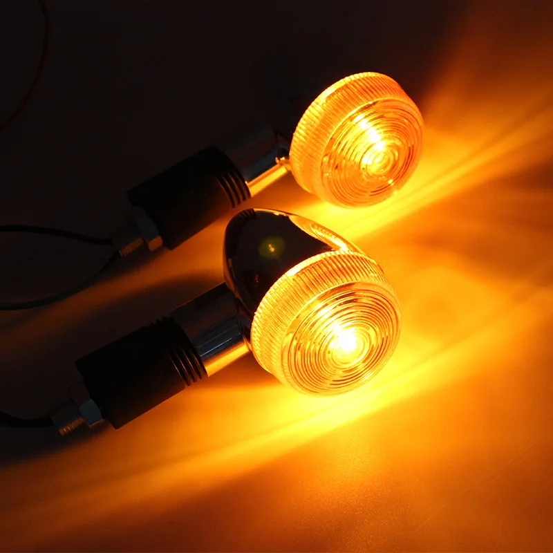 M10 دراجة نارية بدوره مصباح إشارة 12 فولت الجانب اتجاه مؤشر مصباح لهوندا سكوتر كروزر مقهى المتسابق الرجعية بدوره أضواء الإشارة