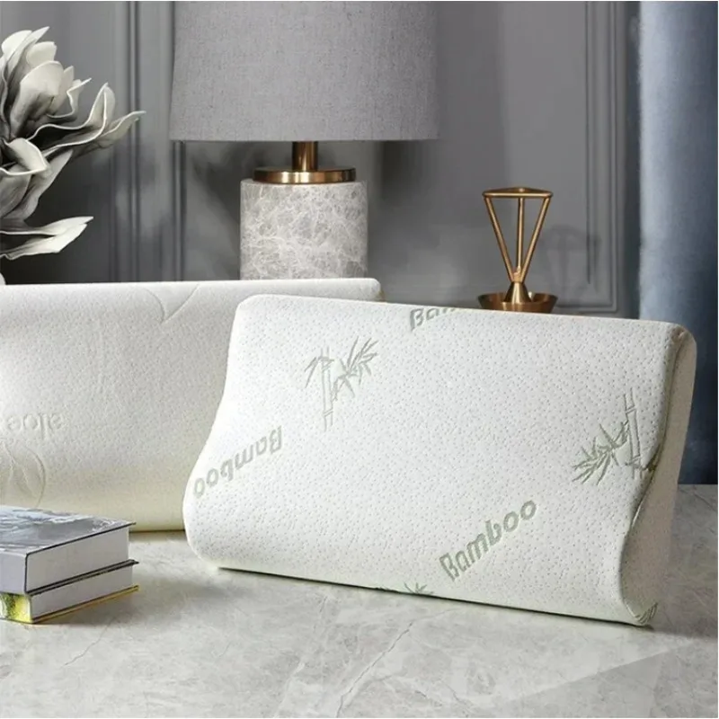 

+ Подушка Space Memory Cotton Wave, высокий и низкий дизайн, хит продаж, выбор здравоохранения для выравнивания шеи и комфортного сна