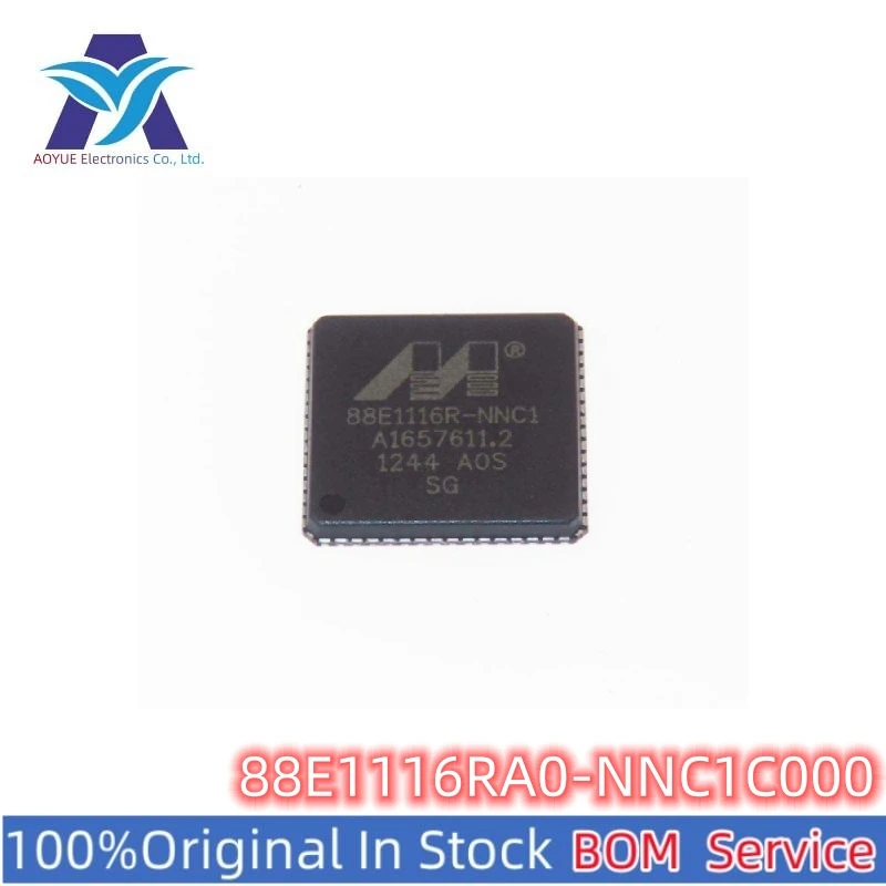 

Новые оригинальные электронные компоненты IC 88E1116RA0-NNC1C000 IC MCU, комплексное обслуживание